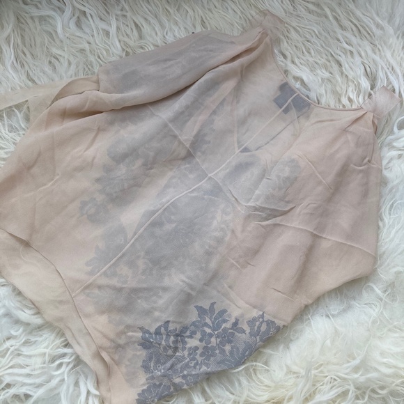 DEREK LAM Silk Printed Top - Picture 9 of 10